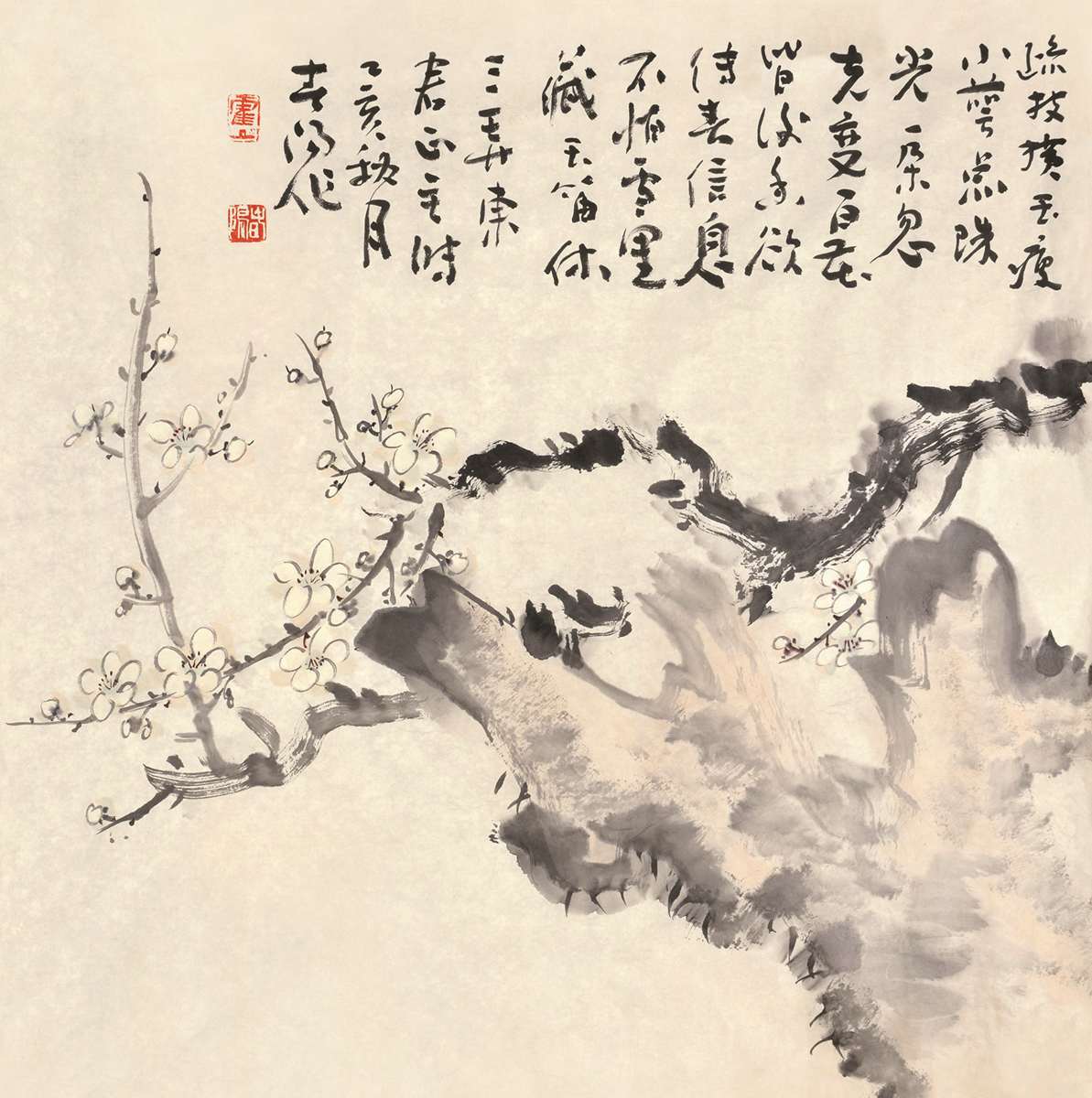 霍春阳梅花图片