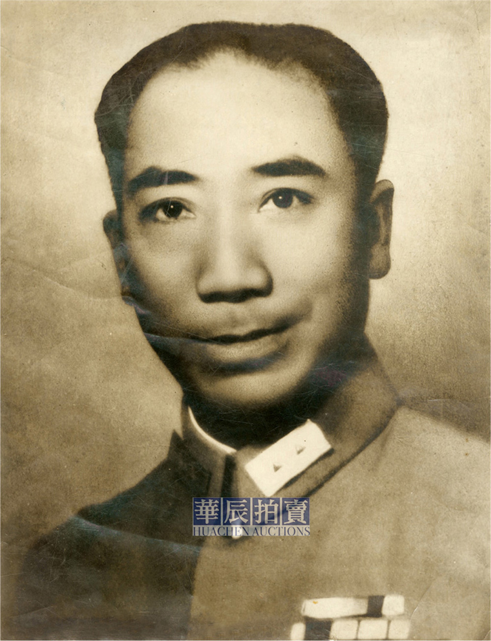 佚名 军统局长戴笠戎装照 | 艺典同步拍